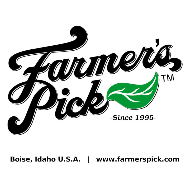 Farmer's Pick ™ brand logo - Boise, Idaho USA