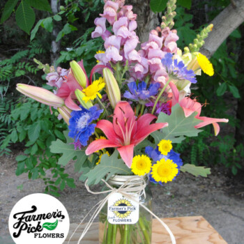 Farmers Pick local fresh cut flower farm - Boise, Idaho USA